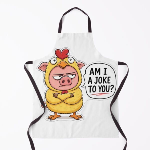 Item preview, Funny Pig Dressed As A Chicken designed and sold by Snurly.
