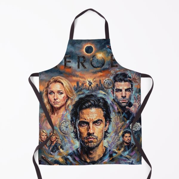 Item preview, Heroes Retro Sci-Fi Supernatural Drama Collage Tribute Art Poster designed and sold by Art's Diner.
