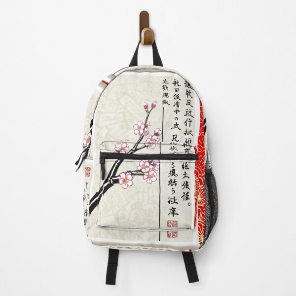 Item preview, Art - Japanese Floral Composition, Delicate Harmony designed and sold by AnimeShin.