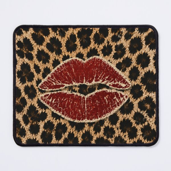 Item preview, Leopard Print Red Lipstick designed and sold by Quiet Sun.