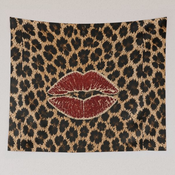 Item preview, Leopard Print Red Lipstick designed and sold by Quiet Sun.