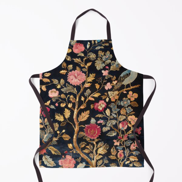Item preview, Antique Chinese Velvet Silk Floral Blue Birds Carpet designed and sold by GrinGalore.