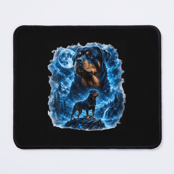 Item preview, Epic Rottweiler Moonlit Fantasy Dog Lover designed and sold by Mdcazeem.