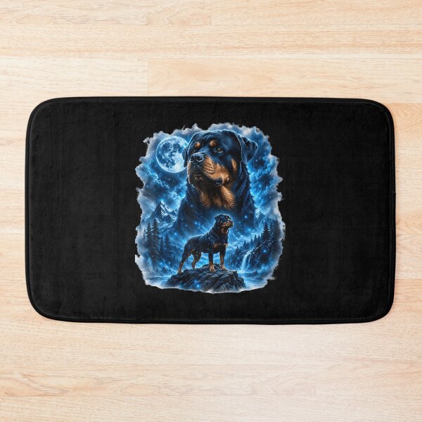 Item preview, Epic Rottweiler Moonlit Fantasy Dog Lover designed and sold by Mdcazeem.