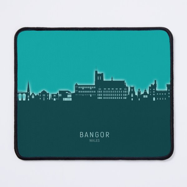 Item preview, Bangor Wales Skyline designed and sold by ArtPrints.