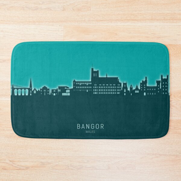 Artikelvorschau, Skyline von Bangor, Wales entworfen und verkauft von ArtPrints.