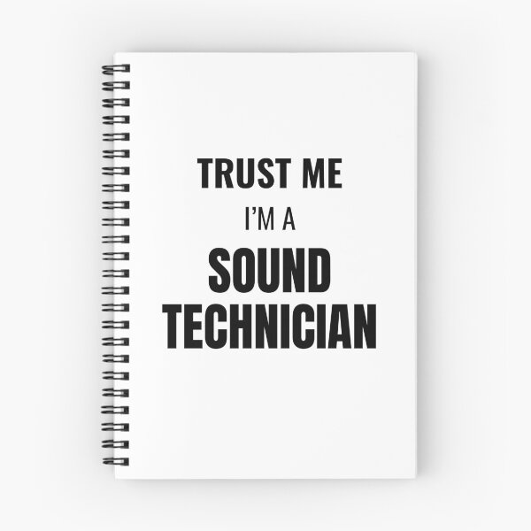 Item preview, Trust Me I'm a Sound Technician (Black) designed and sold by ShipCrewNation.