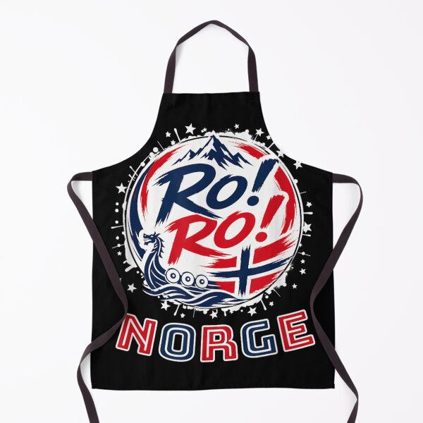 Item preview, Ro Ro Norge Norway Viking Longship Patriotic Heritage Pride Vintage Crest Design designed and sold by StanaLuis.