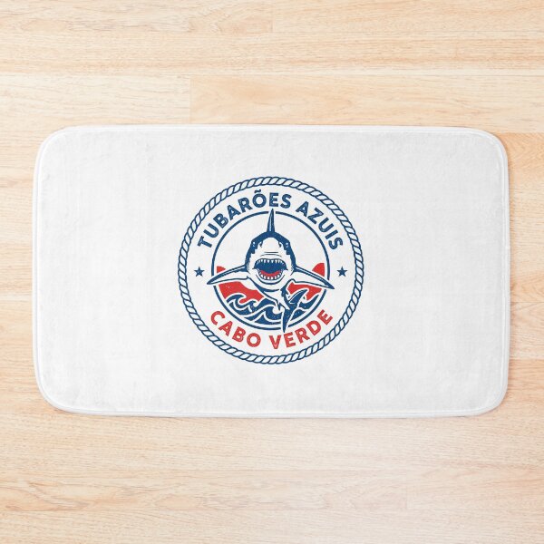 Item preview, Tubarões Azuis Cape Verde Vintage Badge Design designed and sold by Jack n' Sally's.