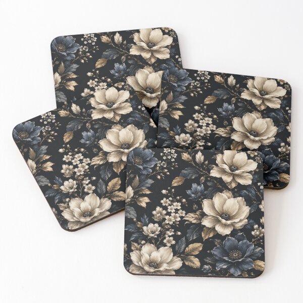 Item preview, Blue White Flower Pattern Spring Aesthetic Marguerite Blasingame Season designed and sold by SMARTKIT  DESIGNAGENCY.