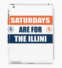 Saturdays are for The Illini UofI iPad Case/Skin