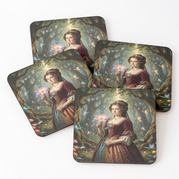 Item preview, Forest Magic Lady – Enchanted Renaissance Glow designed and sold by FotoworldEdel.