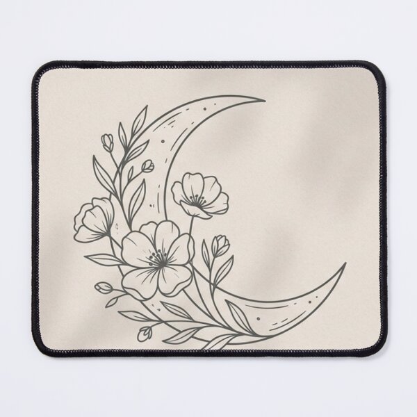 Item preview, Botanical Moonlight Floral Design designed and sold by MonaDesignLab.