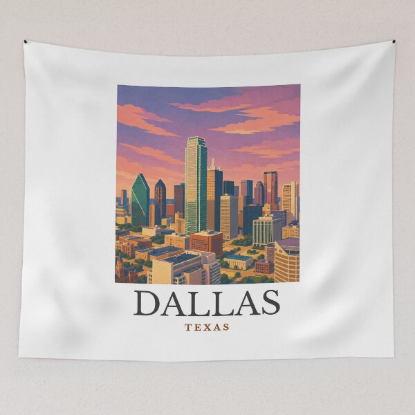 Item preview, Dallas - Texas designed and sold by GoodOldVintage.