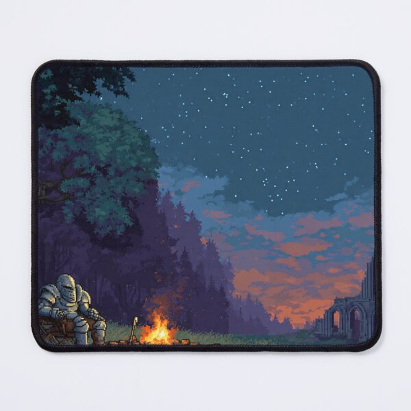 Item preview, Medieval Camp - Dark Fantasy Pixel Art Knight designed and sold by Late Theory.