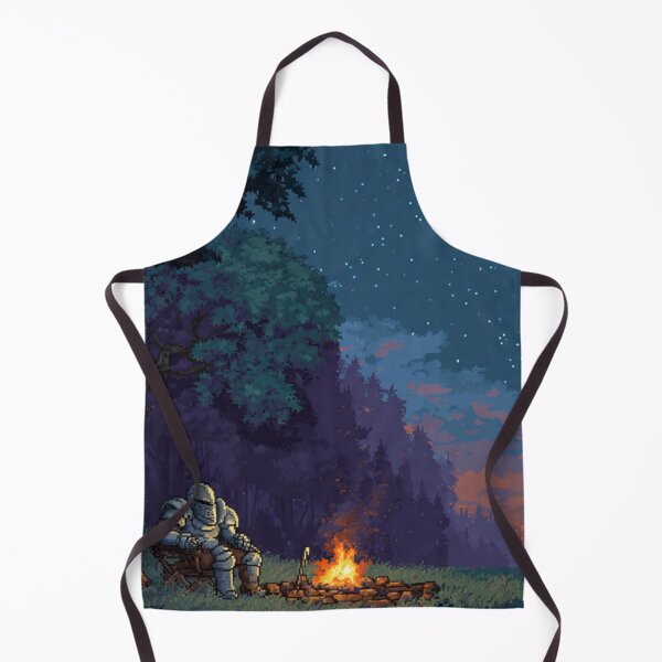 Item preview, Medieval Camp - Dark Fantasy Pixel Art Knight designed and sold by Late Theory.
