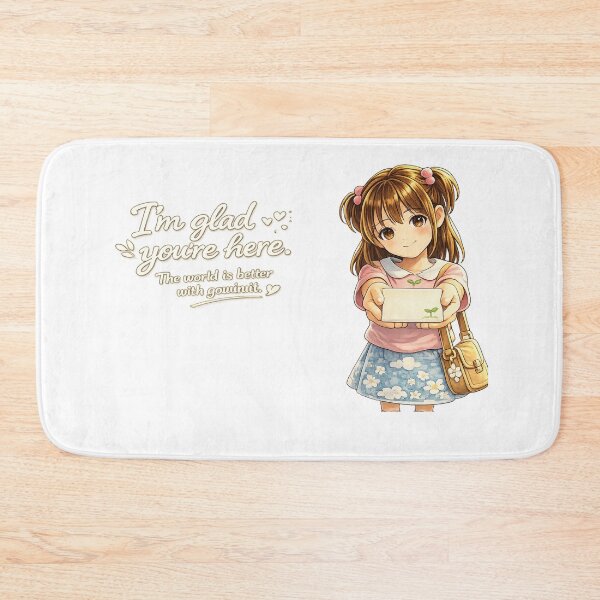 Item preview, I’m Glad You’re Here – The World Is Better With You designed and sold by Happyfreedom.