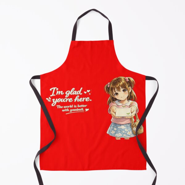 Item preview, I’m Glad You’re Here – The World Is Better With You designed and sold by Happyfreedom.