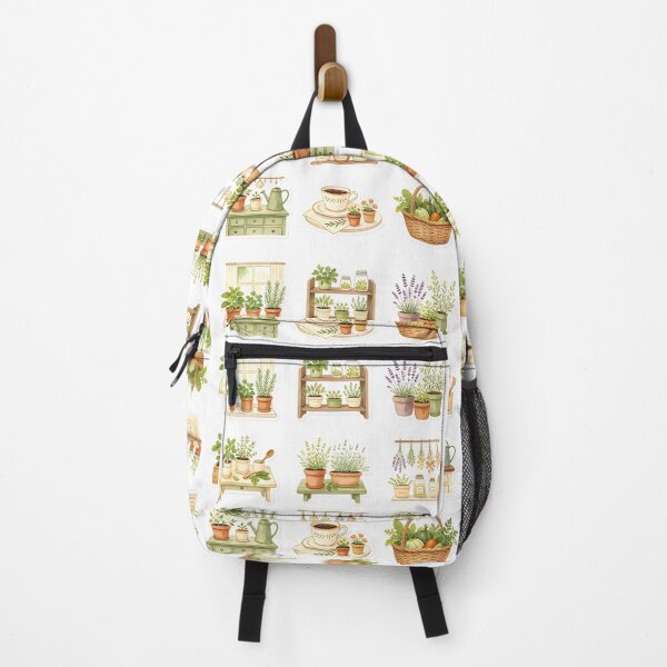 Item preview, Mini Kitchen Garden Botanical Sticker Collection | Cottagecore Herb Garden Sticker Sheet designed and sold by Spirit of Siam.