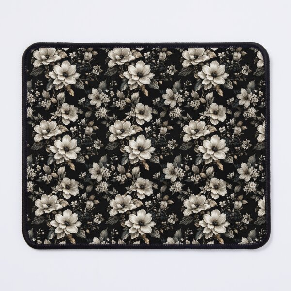 Item preview, Black White Flower Pattern Spring Aesthetic Marguerite Blasingame Season designed and sold by SMARTKIT  DESIGNAGENCY.