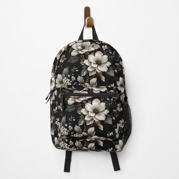 Item preview, Black White Flower Pattern Spring Aesthetic Marguerite Blasingame Season designed and sold by SMARTKIT DESIGNAGENCY.