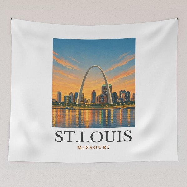 Item preview, St. Louis - Missouri designed and sold by GoodOldVintage.