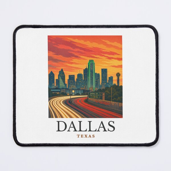 Item preview, Dallas - Texas designed and sold by GoodOldVintage.