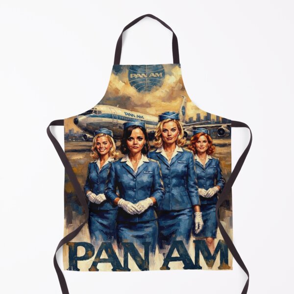 Artikelvorschau, Pan Am Retro Jet Age Luftfahrtdrama Tribut Kunstposter entworfen und verkauft von Art's Diner.