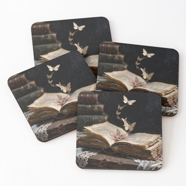Item preview, Open Book with White Butterflies designed and sold by smicermarioshop.