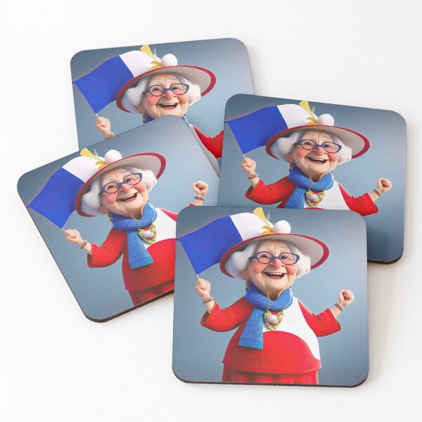 Item preview, Old Fart World Cup football supporter for France designed and sold by Colin Bentham.