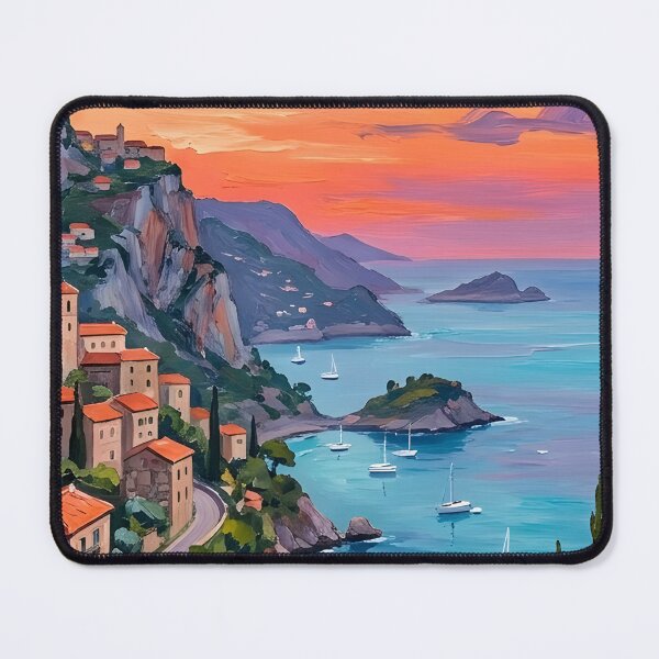 Item preview, Italy coast summer vacation sea view designed and sold by Serce w tej sztuce.