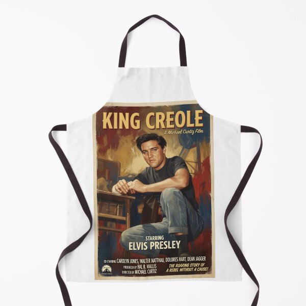 Item preview, Elvis Presley King Creole 1958 Movie Retro Art Poster designed and sold by ElvisVintagePosters.