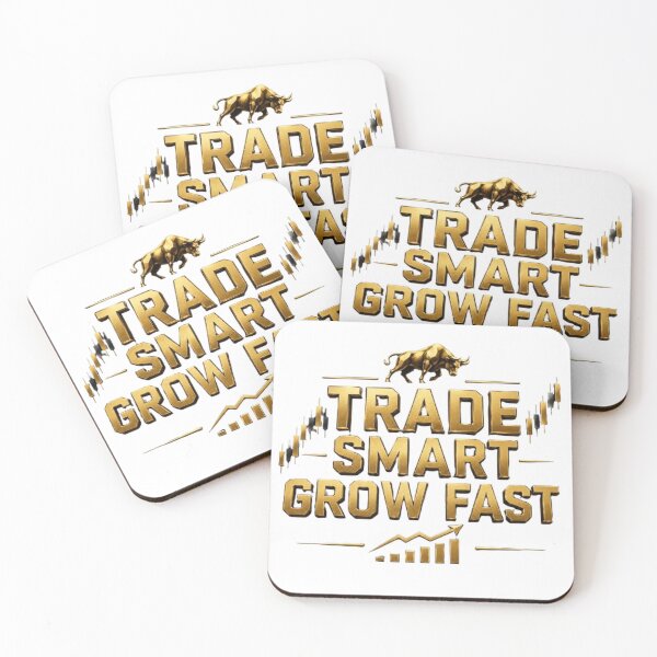 Item preview,  Trade Smart Grow Fast Gold Trading Motivation designed and sold by PipForgeStudio .