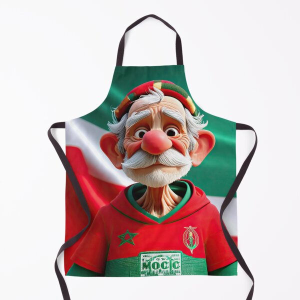 Item preview, Old Fart World Cup football supporter for Morocco designed and sold by Colin Bentham.