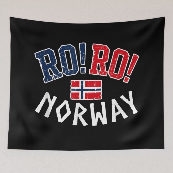 Item preview, Ro Ro Norway Distressed Flag Bold Varsity Letters Patriotic Athletic Aesthetic designed and sold by Capisedo.