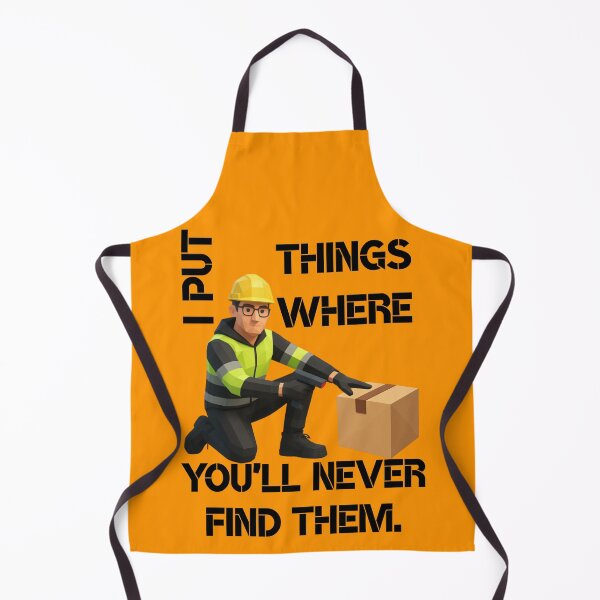 Item preview, I Put Things Where You'll Never Find Them | Funny Warehouse Worker Shirt designed and sold by lazulishop.