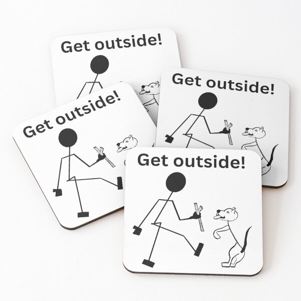 Item preview, Get Outside designed and sold by Feral Vibes.