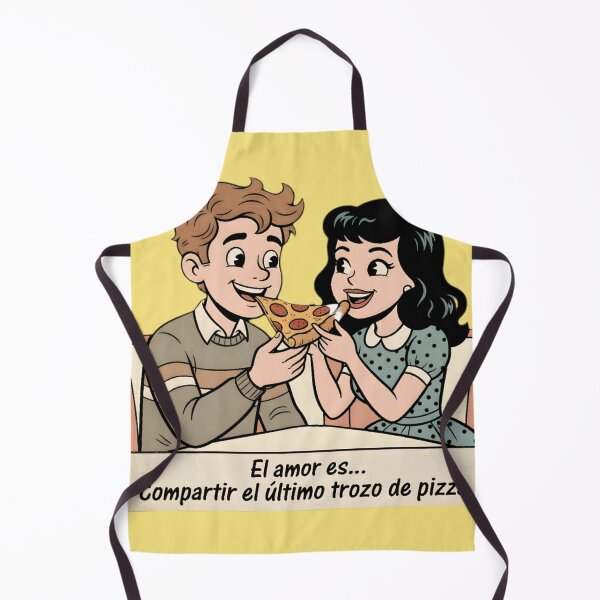 Item preview, El amor es... Compartir el último trozo de pizza designed and sold by lstaford.