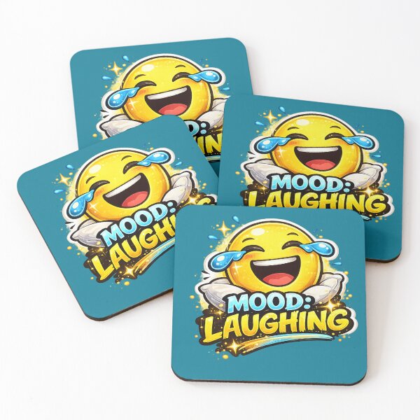 Item preview, Laughing | Funny Positive Typography Design designed and sold by VasiArtLab.