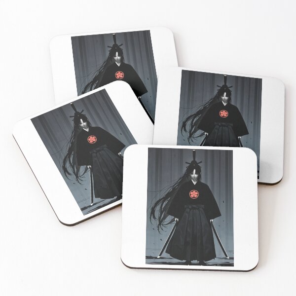 Item preview, Art - Japanese Warrior Character, Dramatic and Melancholic Atmosphere designed and sold by AnimeShin.