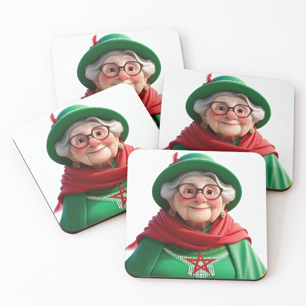 Item preview, Old Fart World Cup football supporter for Morocco designed and sold by Colin Bentham.