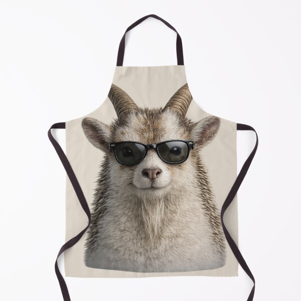 Item preview, Cute Goat Wearing Sunglasses Portrait designed and sold by BagFactoryUK.