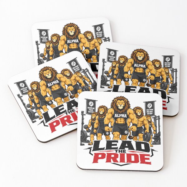 Item preview, Unleash Your Potential Gym Motivation Lion Squad designed and sold by Nuvoro Gifts.
