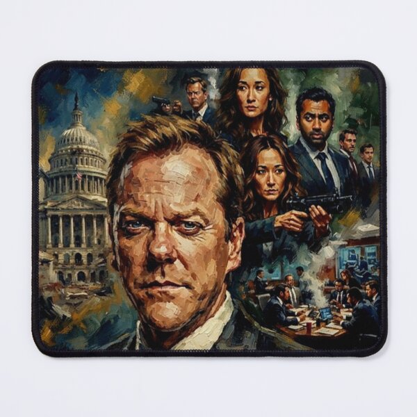 Item preview, Designated Survivor Retro Political Thriller Action Drama Tribute Art Poster designed and sold by Art's Diner.