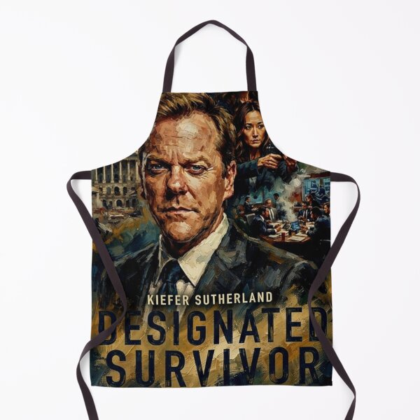 Item preview, Designated Survivor Retro Political Thriller Action Drama Tribute Art Poster designed and sold by Art's Diner.