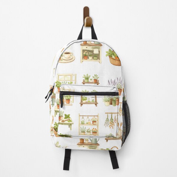 Item preview, Mini Kitchen Garden Botanical Sticker Collection | Cottagecore Herb Garden Sticker Sheet designed and sold by Spirit of Siam.