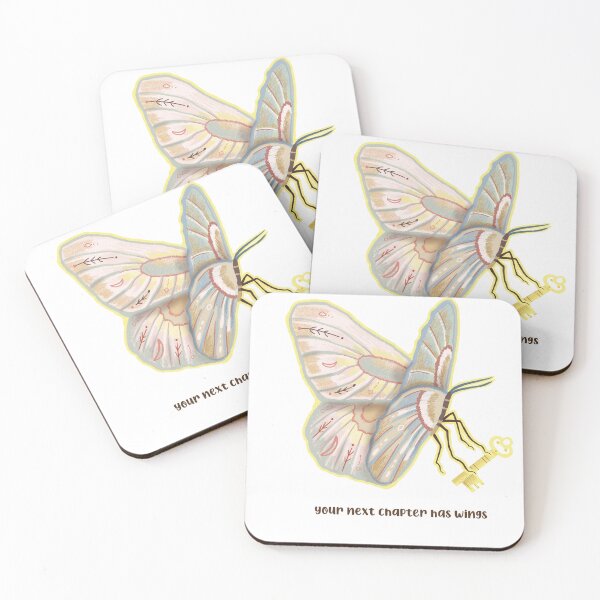 Item preview, Your Next Chapter Has Wings Butterfly Quote designed and sold by FaliushART.