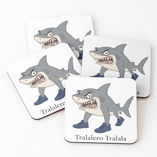 Item preview, Tralalero Tralala – Funny Italian Brainrot Gift Meme Shark Sneakers designed and sold by Sekla-Studio.