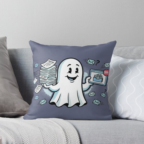 Item preview, Haunted by Emails Funny Ghost designed and sold by Artishal.