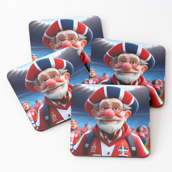 Item preview, Old Fart World Cup football supporter for Norway designed and sold by Colin Bentham.